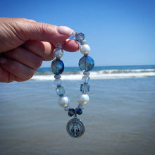 Load image into Gallery viewer, Blessed Mother Silver Bracelet