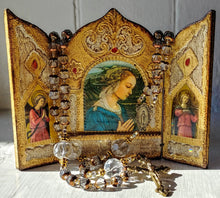Load image into Gallery viewer, Crystal Rosary beads