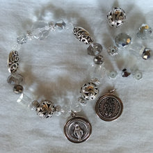 Load image into Gallery viewer, Blessed Mother Silver Bracelet