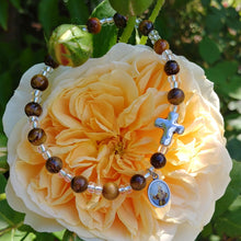 Load image into Gallery viewer, Saint Francis charm bracelet