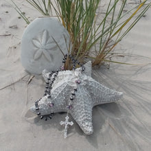 Load image into Gallery viewer, Black and Silver Rosary Beads