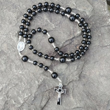 Load image into Gallery viewer, Onyx Rosary beads