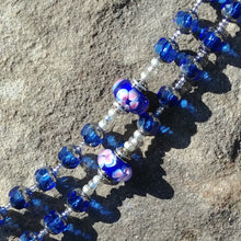 Load image into Gallery viewer, Blue Rosary Beads