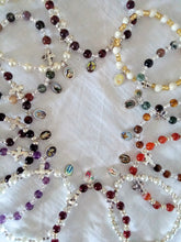Load image into Gallery viewer, Divine Mercy charm bracelet