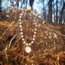 Load image into Gallery viewer, Saint Benedict Mother of Pearl Bracelet
