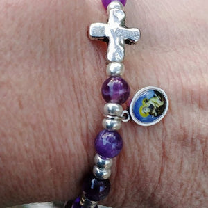 Saint Anthony charm bracelet
